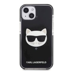 Karl Lagerfeld TPE Choupette Head Case suojakotelo iPhone 13 mini Musta hinta ja tiedot | Puhelimen kuoret ja kotelot | hobbyhall.fi