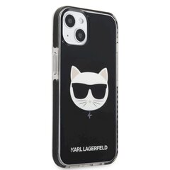 Karl Lagerfeld TPE Choupette Head Case suojakotelo iPhone 13 mini Musta hinta ja tiedot | Puhelimen kuoret ja kotelot | hobbyhall.fi