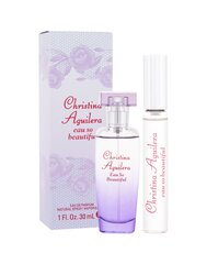 Christina Aguilera Eau So Beautiful: EDP naisille 30 ml + 10 ml hinta ja tiedot | Christina Aguilera Hajuvedet ja tuoksut | hobbyhall.fi