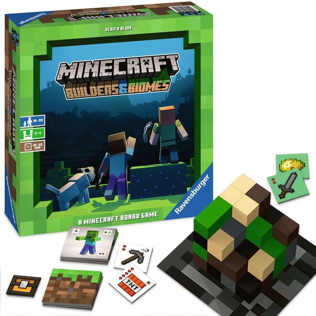 Ravensburgerin hallitus: Minecraft (26132) hinta ja tiedot | Lautapelit ja älypelit | hobbyhall.fi