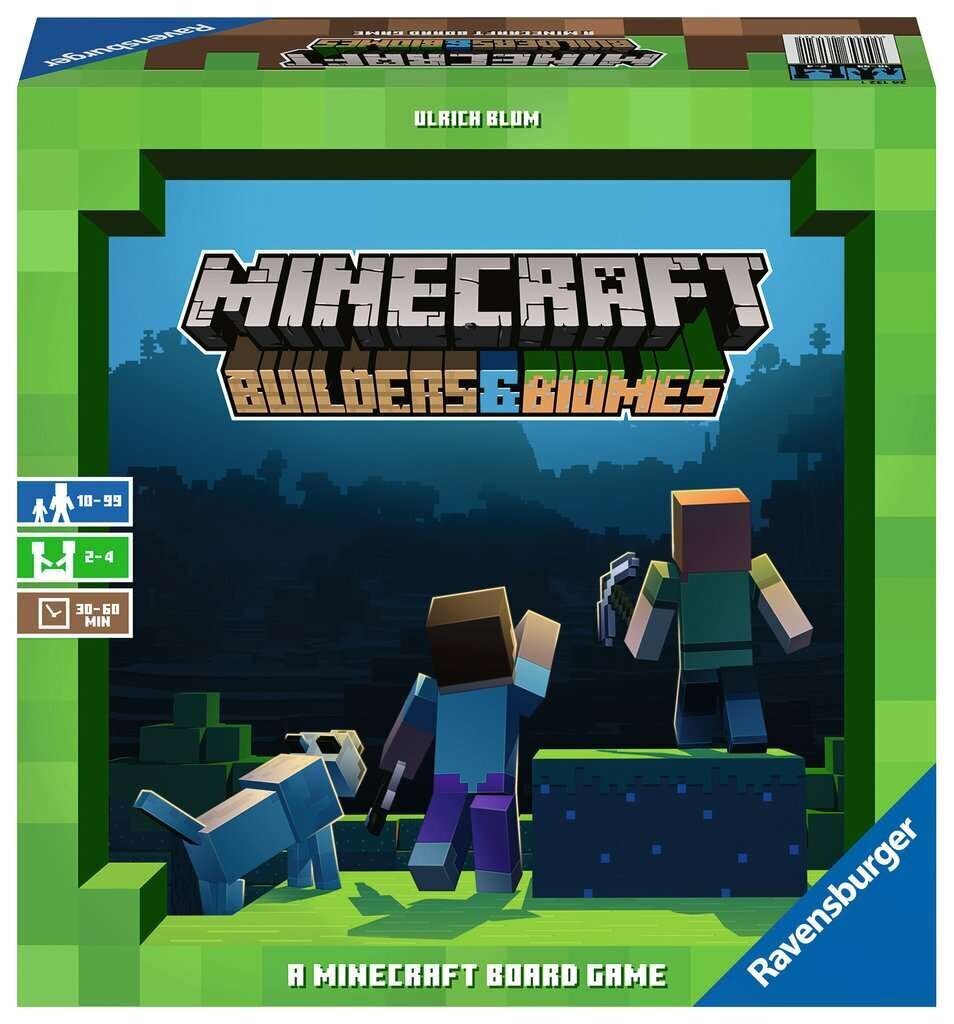 Ravensburgerin hallitus: Minecraft (26132) hinta ja tiedot | Lautapelit ja älypelit | hobbyhall.fi