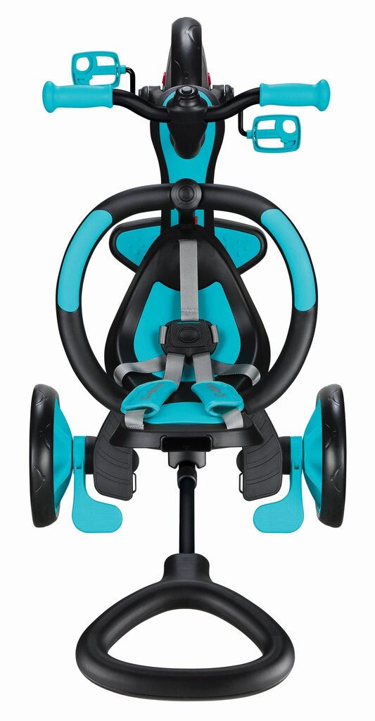 Monitoiminen kolmipyörä Globber Trike Explorer 4in1, sinivihreä, 632-105 hinta ja tiedot | Kolmipyörät | hobbyhall.fi