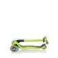 Lasten potkulauta Globber GO UP Deluxe Lights Lime Green hinta ja tiedot | Potkulaudat | hobbyhall.fi