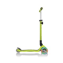 Lasten potkulauta Globber GO UP Deluxe Lights Lime Green hinta ja tiedot | Potkulaudat | hobbyhall.fi