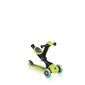 Lasten potkulauta Globber GO UP Deluxe Lights Lime Green hinta ja tiedot | Potkulaudat | hobbyhall.fi