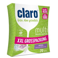 CLARO Multi All in one Konetiskitabletti, 70kpl. hinta ja tiedot | Astianpesuaineet | hobbyhall.fi