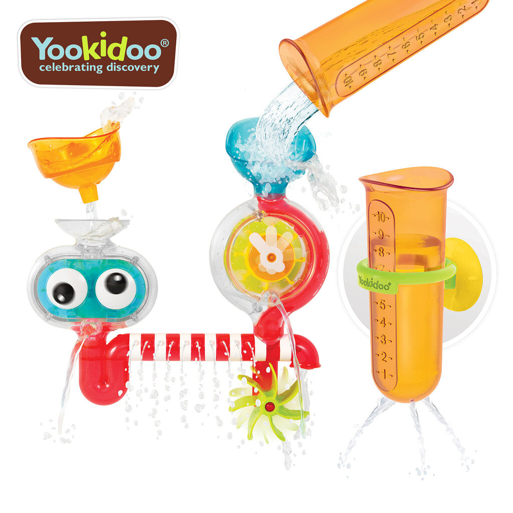 Kylpylelu Vesilaboratorio Yookidoo Spin ´N´ Sprinkle Water Lab hinta ja tiedot | Vauvan lelut | hobbyhall.fi