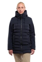 Icepeak naisten vuorellinen pitkä softshell-takki ALBEE, tummansininen 48 hinta ja tiedot | Naisten ulkoilutakit | hobbyhall.fi