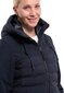 Icepeak naisten vuorellinen pitkä softshell-takki ALBEE, tummansininen 48 hinta ja tiedot | Naisten ulkoilutakit | hobbyhall.fi