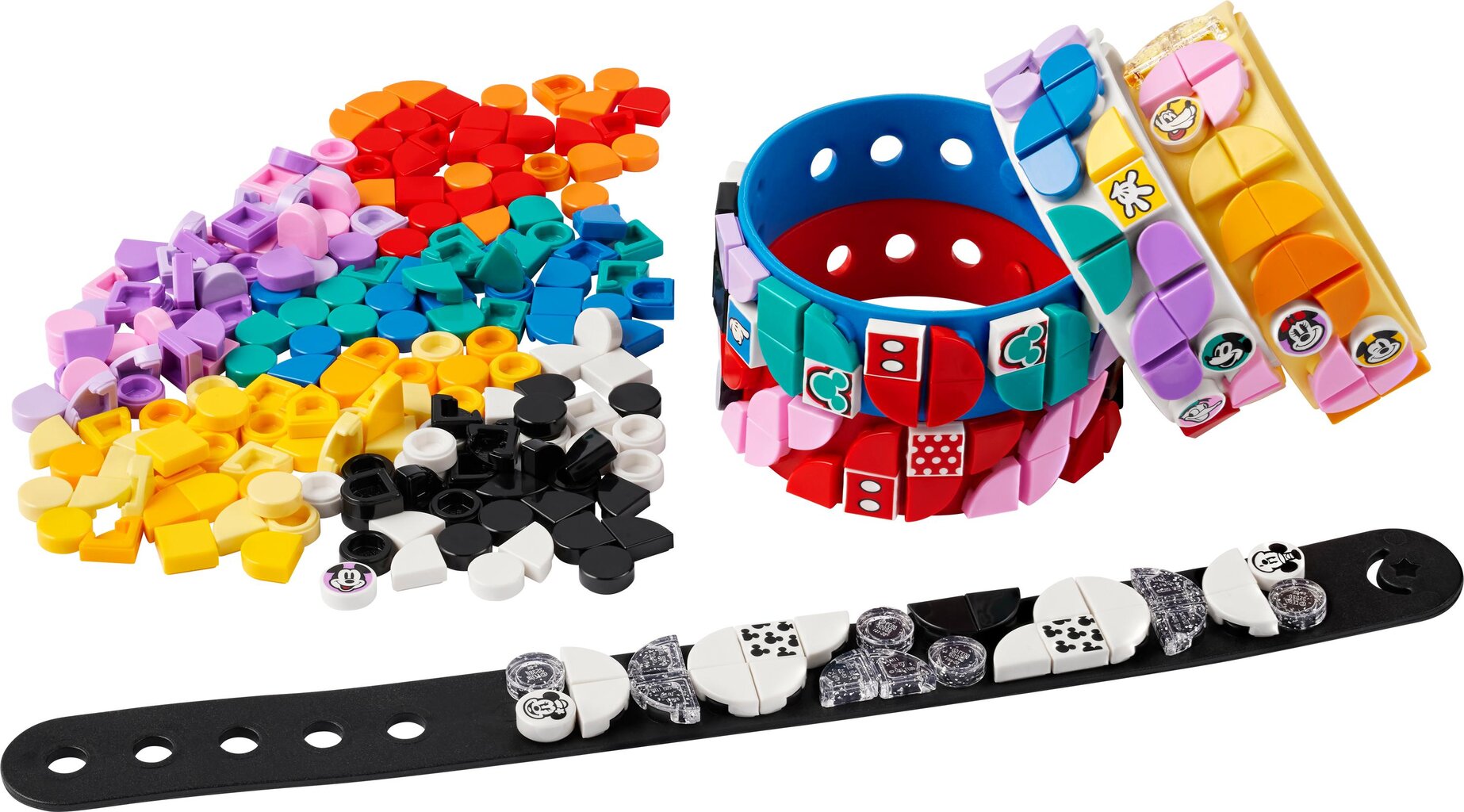 41947 LEGO® DOTS Mikki ja ystävät rannekoru megapakkaus hinta ja tiedot | LEGOT ja rakennuslelut | hobbyhall.fi