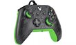 PDP Wired Controller Xbox Series X Carbon - Neon ( Green ) hinta ja tiedot | Pelikonsolitarvikkeet | hobbyhall.fi