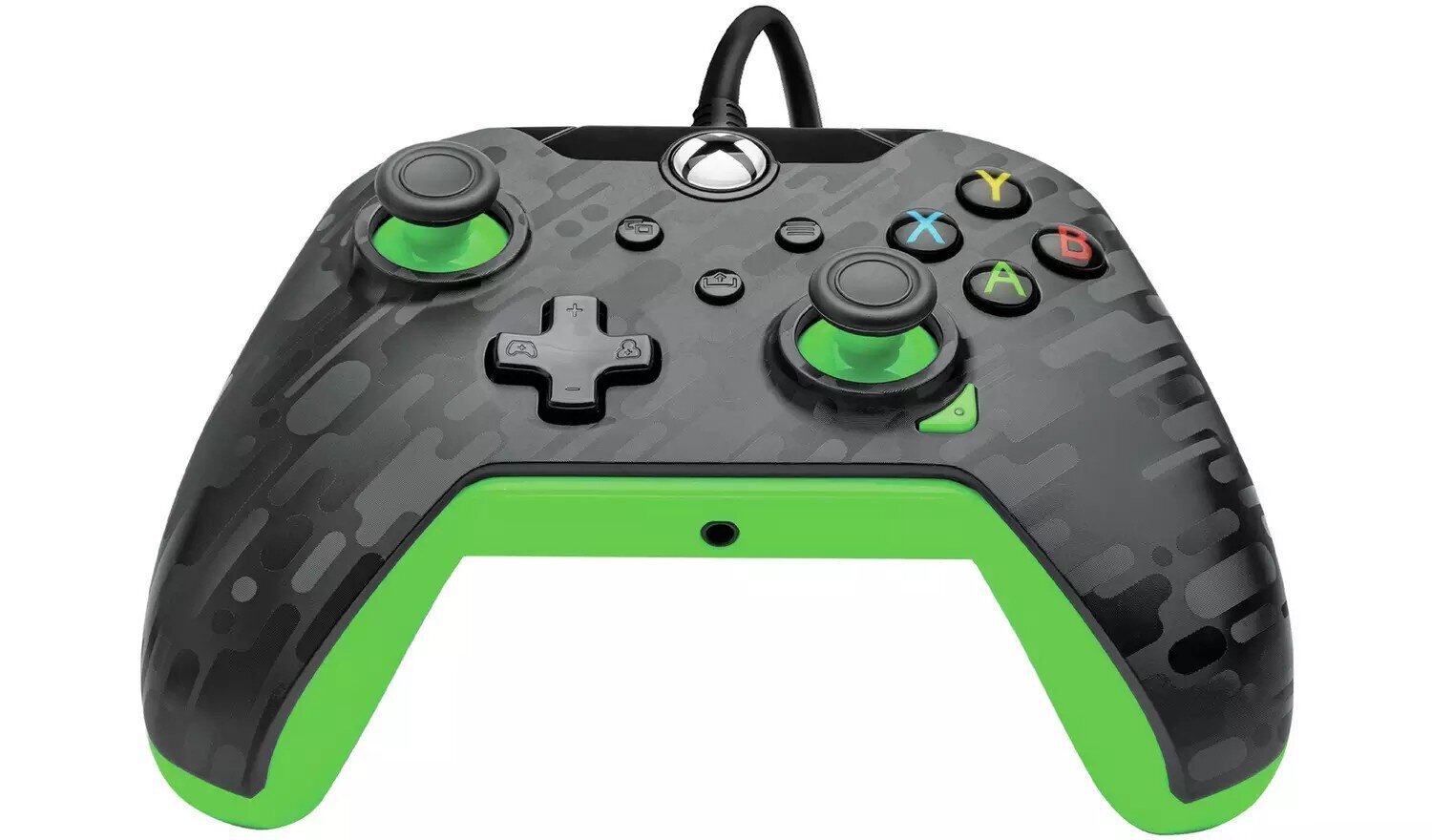 PDP Wired Controller Xbox Series X Carbon - Neon ( Green ) hinta ja tiedot | Pelikonsolitarvikkeet | hobbyhall.fi