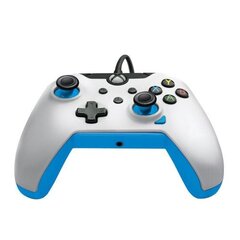 PDP Wired Controller Xbox Series X White - Ion (Blue) hinta ja tiedot | Pelikonsolitarvikkeet | hobbyhall.fi