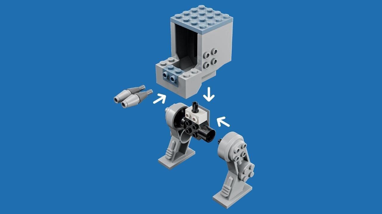 75332 LEGO® Star Wars AT-ST™ hinta ja tiedot | LEGOT ja rakennuslelut | hobbyhall.fi