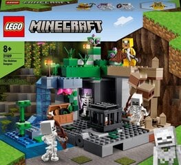 21189 LEGO® Minecraftin luurankoluola hinta ja tiedot | LEGOT ja rakennuslelut | hobbyhall.fi