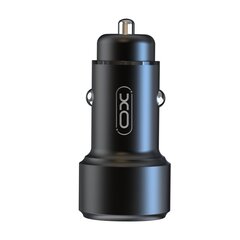 XO-autolaturi CC42 PD QC 3.0 38W 1x USB 1x USB-C musta hinta ja tiedot | Puhelimen laturit | hobbyhall.fi