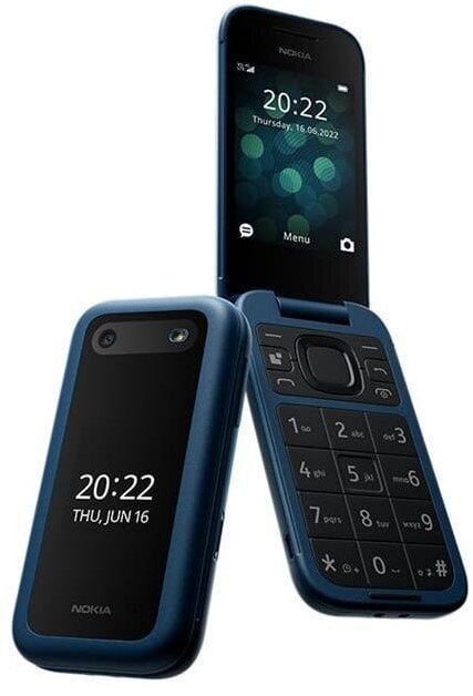 Nokia 2660 Flip 4G Blue 1GF011GPG1A02 hinta ja tiedot | Matkapuhelimet | hobbyhall.fi