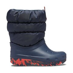 Crocs™ lasten talvisaappaat NEO PUFF BOOT, tummansininen hinta ja tiedot | Crocs™ Muoti | hobbyhall.fi