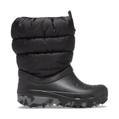 Crocs™ lasten talvisaappaat NEO PUFF BOOT, musta hinta ja tiedot | Lasten saappaat | hobbyhall.fi