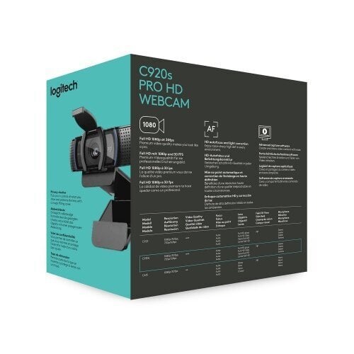 LogiTech 960-001252 verkkokamera hinta ja tiedot | Web-kamerat | hobbyhall.fi