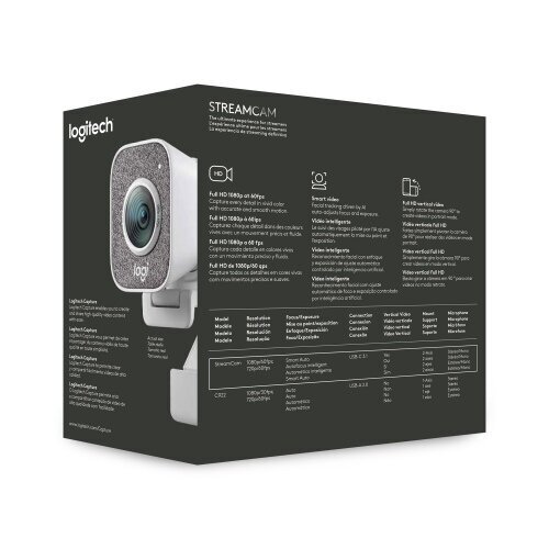 LogiTech StreamCam 960-001297 verkkokamera hinta ja tiedot | Web-kamerat | hobbyhall.fi