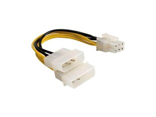 ROLINE Power Adapter 6pin PCIe VGA 0,15 m hinta ja tiedot | Adapterit | hobbyhall.fi