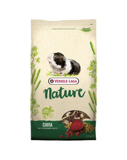 Versele Laga marsun täysravinto Cavia Nature, 2,3 kg hinta ja tiedot | Pieneläinten ruoat | hobbyhall.fi