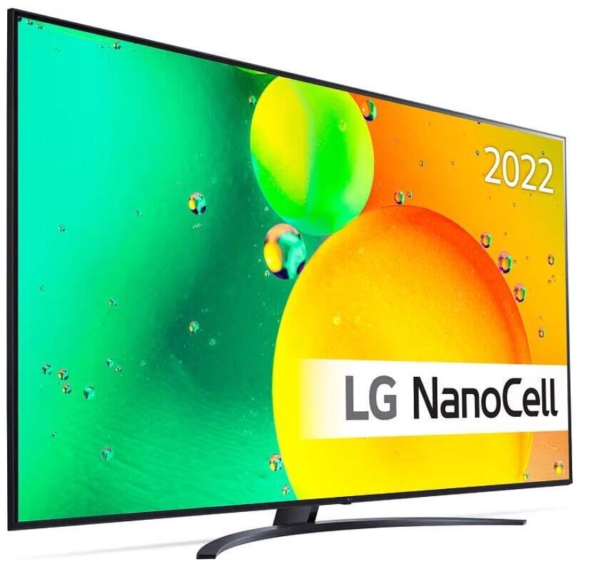 LG 75" NanoCell 4K Smart TV 75NANO763QA hinta ja tiedot | Televisiot | hobbyhall.fi