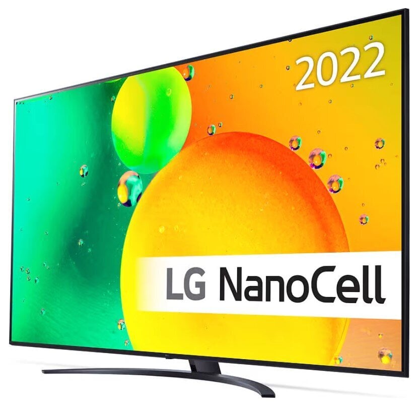 LG 75" NanoCell 4K Smart TV 75NANO763QA hinta ja tiedot | Televisiot | hobbyhall.fi