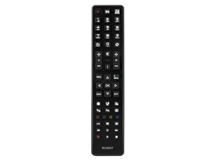 HQ LXP4937 TV remote control Vestel / Sharp / JVC / AKAI / TELEFUNKEN / LCD / RC4937 3D / Black hinta ja tiedot | TV-lisätarvikkeet | hobbyhall.fi