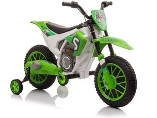 XMX616 - Lasten sähkökäyttöinen moottoripyörä, Väri: vihreä. hinta ja tiedot | Lasten sähköautot | hobbyhall.fi