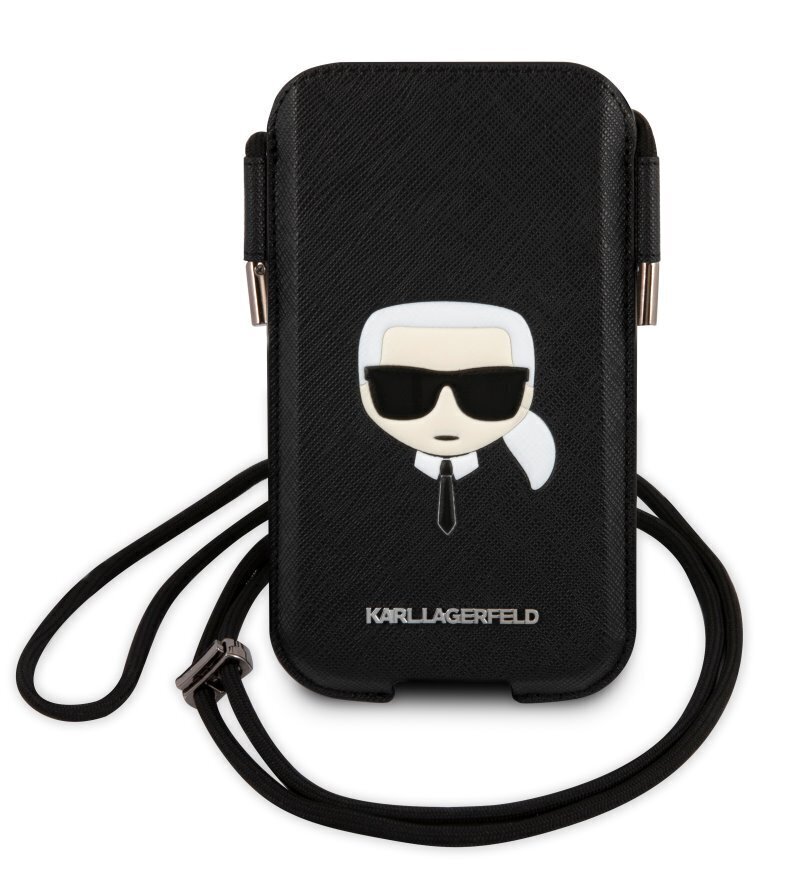 Karl Lagerfield - yleiskäyttöinen matkapuhelinkotelo, koko : 6,7". hinta ja tiedot | Puhelimen kuoret ja kotelot | hobbyhall.fi