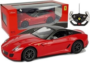 Ferrari 599 GTO - kauko-ohjattava auto. Mittasuhde: 1:14. Rastar. hinta ja tiedot | Poikien lelut | hobbyhall.fi