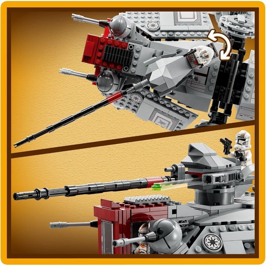 75337 LEGO® Star Wars AT-TE kävelijä hinta ja tiedot | LEGOT ja rakennuslelut | hobbyhall.fi