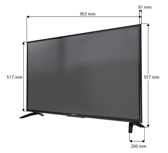 Manta 40" Full HD televisio 40LFN120TP hinta ja tiedot | Televisiot | hobbyhall.fi