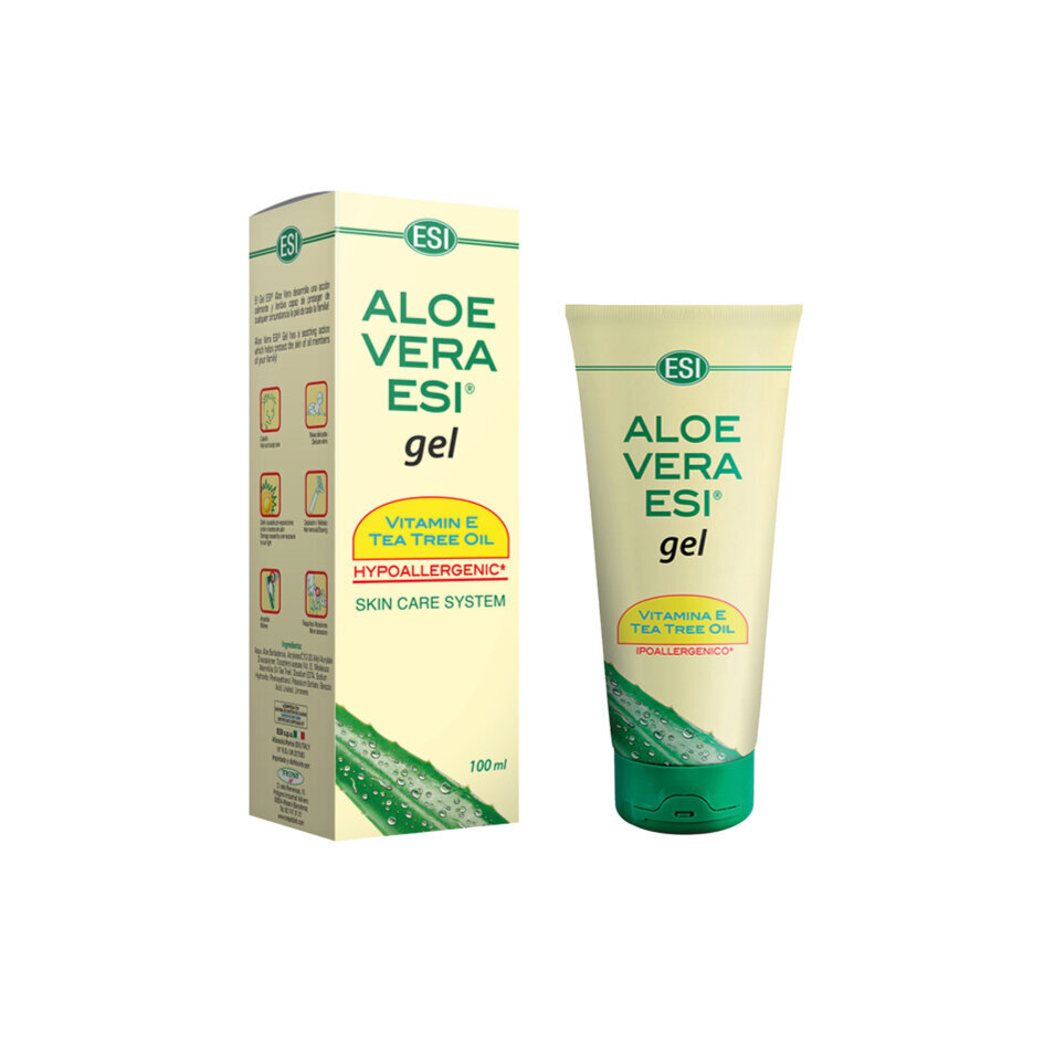 Uudistava geeli aloe veralla ja teepuuöljyllä ESI 100 ml hinta ja tiedot | Vartalovoiteet ja -emulsiot | hobbyhall.fi