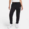 Nike naisten collegehousut NSW CLUB FLC MR PANT STD, musta