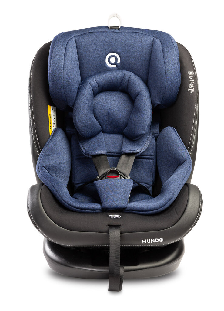 Turvaistuin Caretero Mundo, 0-36 kg Isofix 360°, sininen hinta ja tiedot | Turvaistuimet | hobbyhall.fi