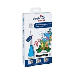 Älykäs hammasharjateline Playbrush Smart, sininen, yli 3-vuotiaille lapsille hinta ja tiedot | Playbrush Kodinkoneet ja kodinelektroniikka | hobbyhall.fi