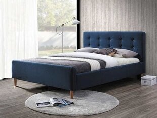 Sänky Pinko 160x200 cm, tummansininen hinta ja tiedot | Sängyt | hobbyhall.fi
