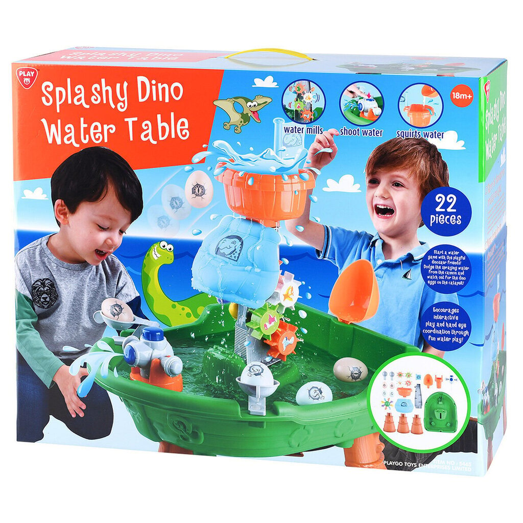 Splashy Dino Play Go, 5465 hinta ja tiedot | Hiekkalelut ja rantalelut | hobbyhall.fi