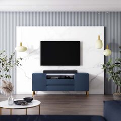 TV-kaappi Selsey Tarvisio LED-valolla, sininen hinta ja tiedot | TV-tasot | hobbyhall.fi