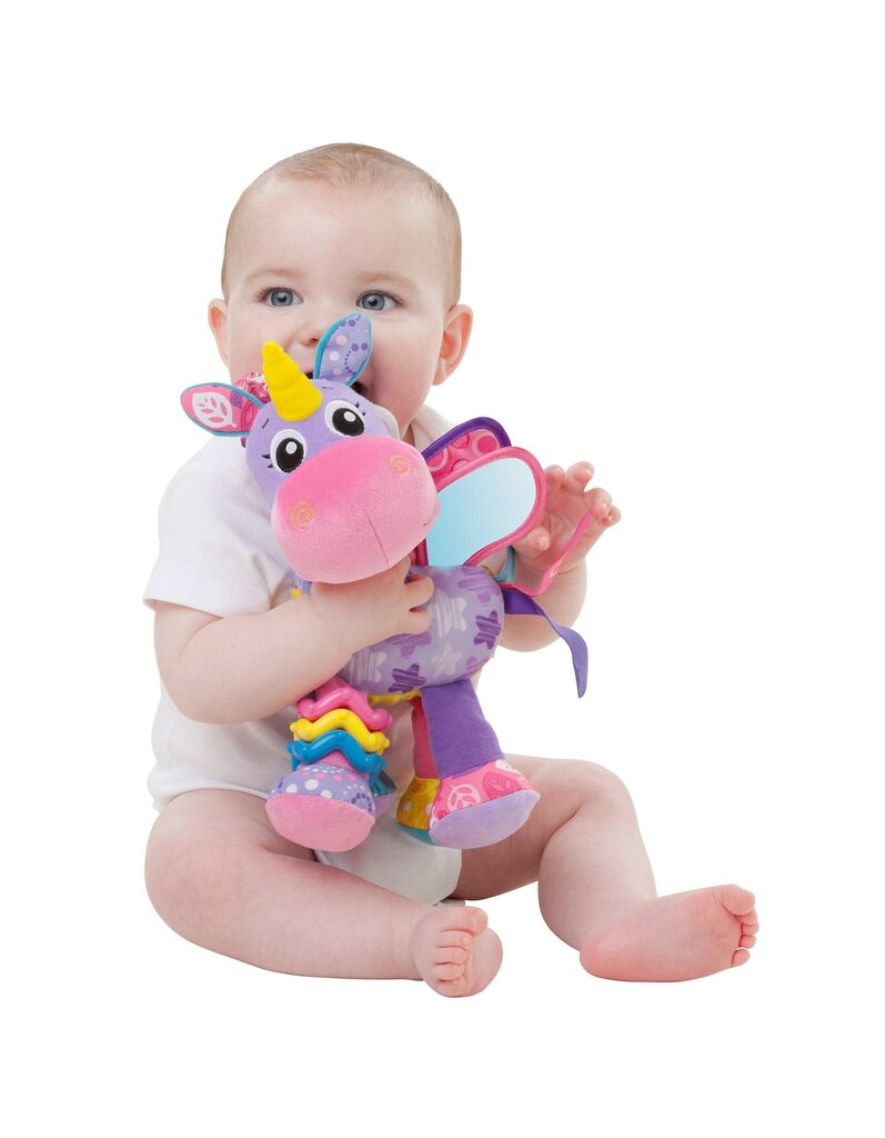 Playgro Stella Unicorn ripustettava pehmolelu, 186981 hinta ja tiedot | Vauvan lelut | hobbyhall.fi