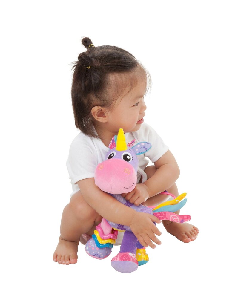 Playgro Stella Unicorn ripustettava pehmolelu, 186981 hinta ja tiedot | Vauvan lelut | hobbyhall.fi