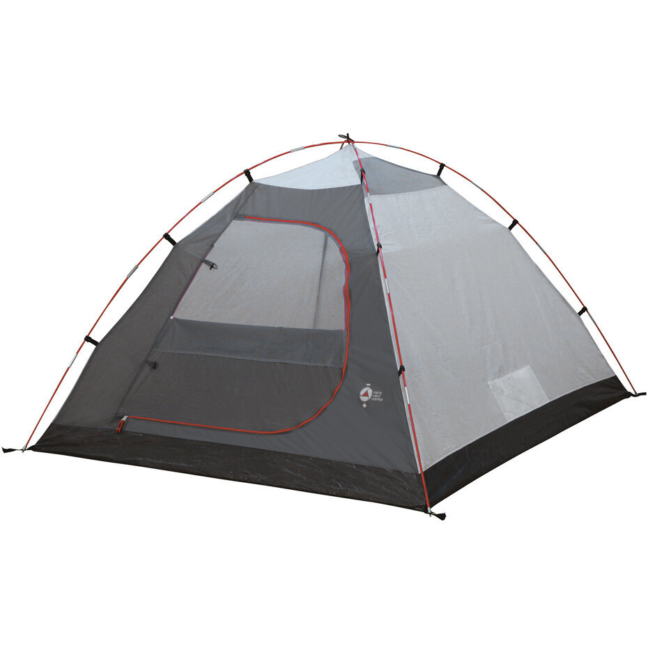 High Peak Nevada 3 teltta, harmaa ja punainen hinta ja tiedot | Teltat | hobbyhall.fi