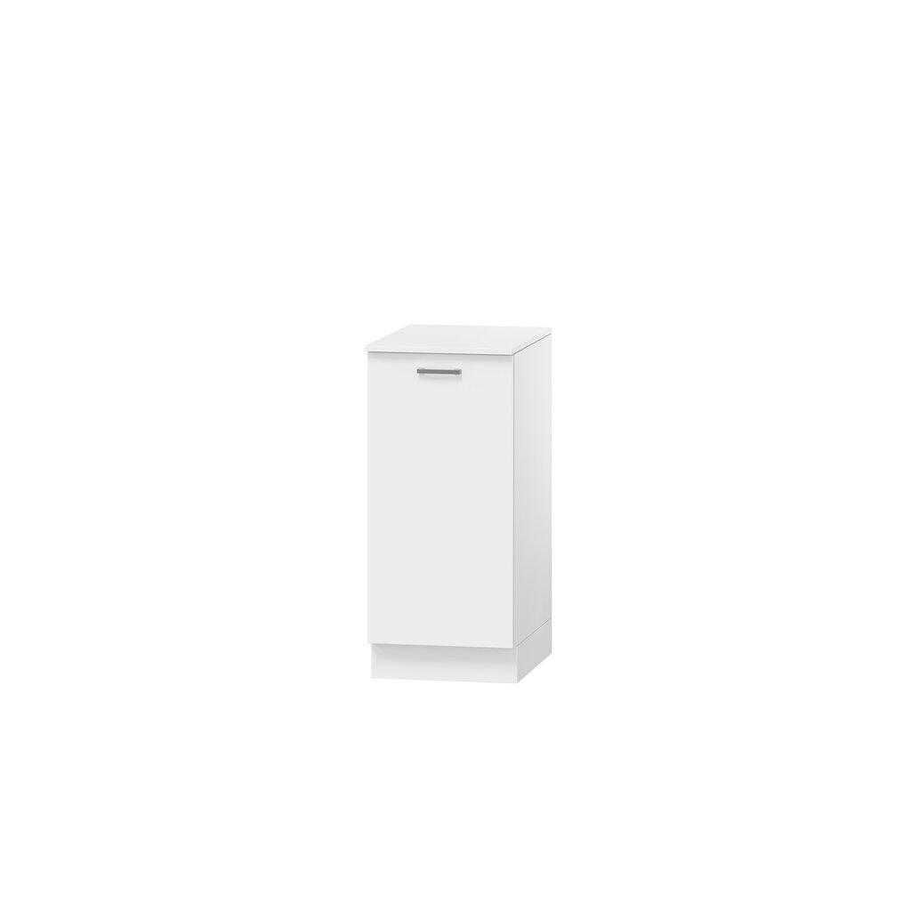 Kylpyhuonekaappi pussilla D40 KOSZ, valkoinen hinta ja tiedot | Kylpyhuonekaapit | hobbyhall.fi