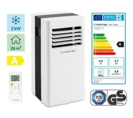 Trotec PAC 2100 X liikuteltava ilmastointilaite (jäähdytykseen, kosteudenpoistoon ja ilmanvaihtoon) hinta ja tiedot | Trotec Ilmastointi- ja ilmanvaihtolaitteet | hobbyhall.fi