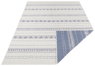 Kaksipuolinen matto NORTHRUGS Twin Supreme Cream Sininen, 120x170 cm hinta ja tiedot | Isot matot | hobbyhall.fi