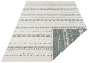 Kaksipuolinen matto NORTHRUGS Twin Supreme Green Cream, 120x170 cm hinta ja tiedot | Isot matot | hobbyhall.fi