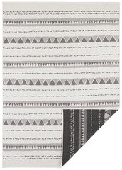 Kaksipuolinen matto NORTHRUGS Twin Supreme Black Cream, 120x170 cm hinta ja tiedot | Isot matot | hobbyhall.fi